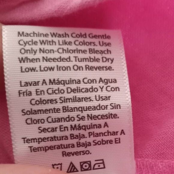 TIME & TRU PINK BLOUSE SZ.22 EUC - Picture 6 of 6